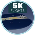 5,000 Flights