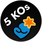 5 KOs