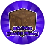 50,000 Blocks Mined