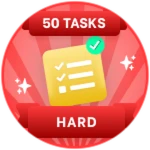 50 Hard Tasks