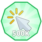 500,000 Button Clicks!