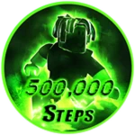 500,000 Steps