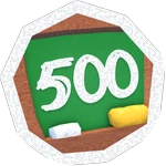 500 Corrects!