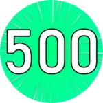 500 Pictures Completed