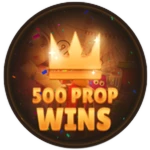 500 Prop Wins