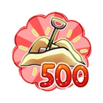 500 Sand Dug!