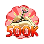 500K Sand Dug!