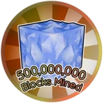 500M Blocks Mined