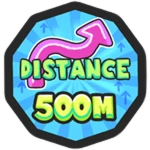 500m Total Distance