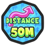 50m Total Distance