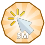 5M Button Clicks!