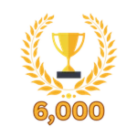 6,000 Wins!