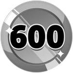 600 wins