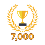 7,000 Wins!