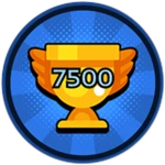 7,500 Wins