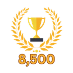 8,500 Wins!