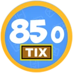 85o Tix