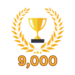 9,000 Wins!