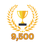 9,500 Wins!