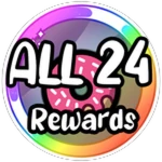 All 24 Donut Rewards