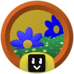Blue Flower Cadet
