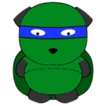 Blue Sewer Panda