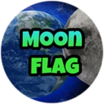 Captured Moon Flag