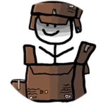 Cardboard Stickman