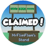 Claimed donation booth!