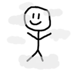 Cloud Stickman