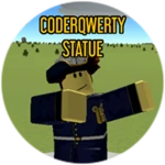 CoderQwerty Statue
