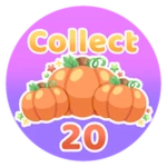 Collect 20 Pumpkins