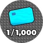 Collected a 1 / 1,000 Card!