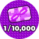 Collected a 1 / 10,000 Card!