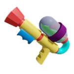 COLOUR PISTOL BADGE!