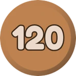 Complete 120 levels