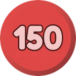 Complete 150 levels