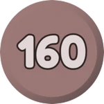 Complete 160 levels