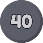 Complete 40 levels