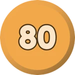Complete 80 levels