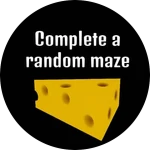 Complete a random maze.