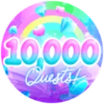 Completed 10,000 Quests!