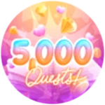 Completed 5,000 Quests!