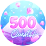 Completed 500 Quests!