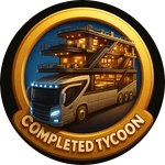Completed Mega Luxury Bus Tycoon!