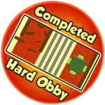 Completed the HARD obby!