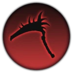 DANCE WITH DEATH BADGE