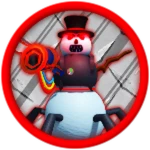 Defeat Robo-Snowman!