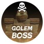 Defeat the golem boss