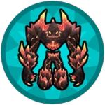 Defeated a Magma Crawler ⚔️